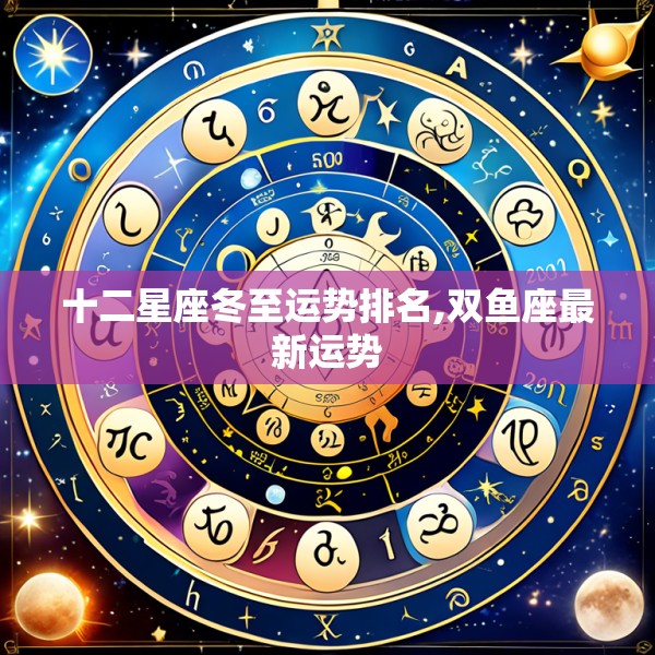 十二星座冬至运势排名,双鱼座最新运势