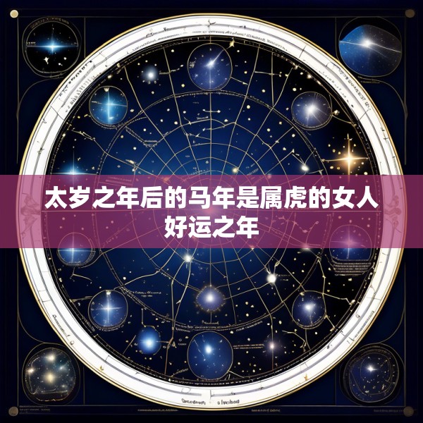 太岁之年后的马年是属虎的女人好运之年