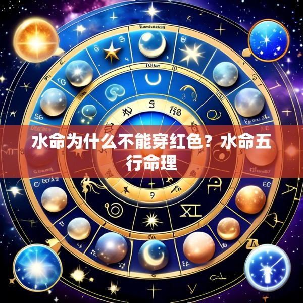 水命为什么不能穿红色？水命五行命理
