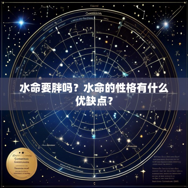 水命要胖吗？水命的性格有什么优缺点？