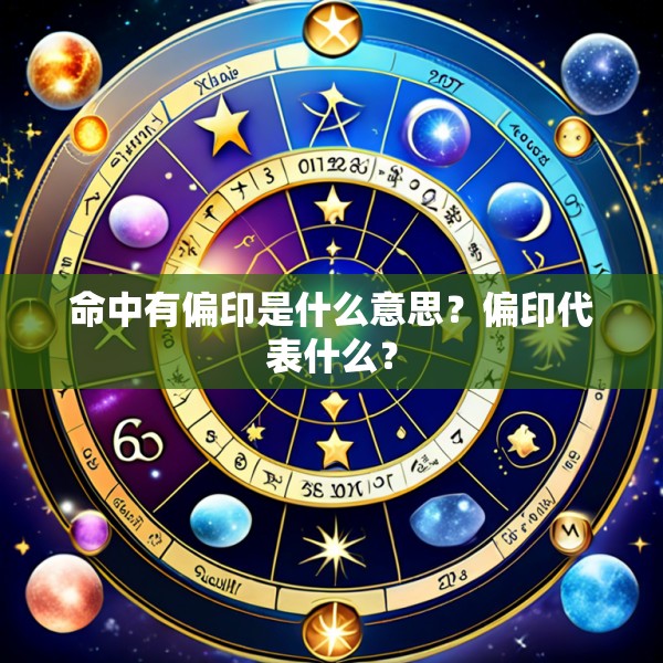 命中有偏印是什么意思？偏印代表什么？