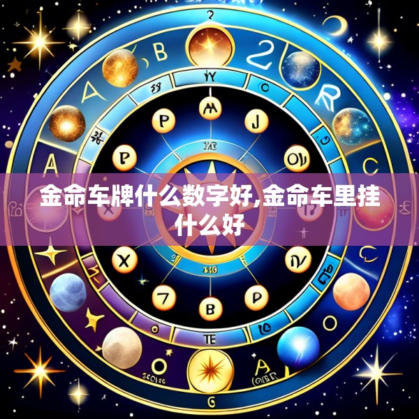 金命车牌什么数字好,金命车里挂什么好