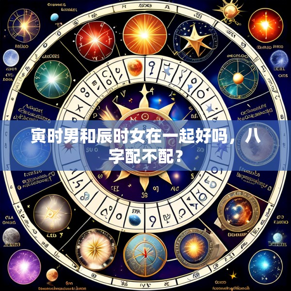 寅时男和辰时女在一起好吗，八字配不配？