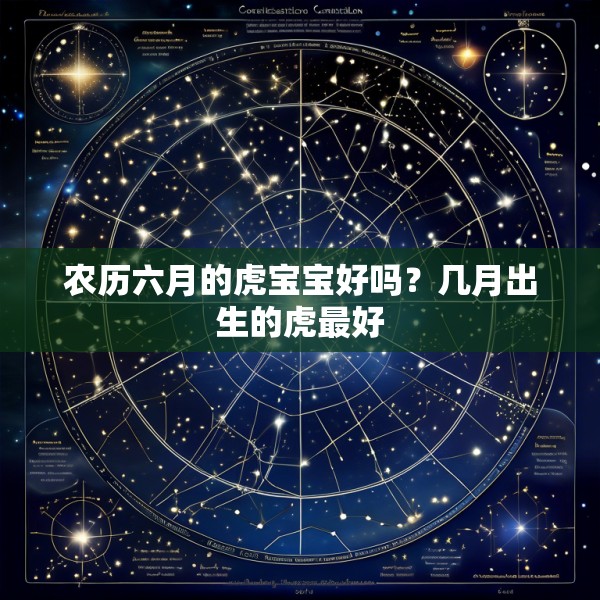 农历六月的虎宝宝好吗?几月出生的虎最好