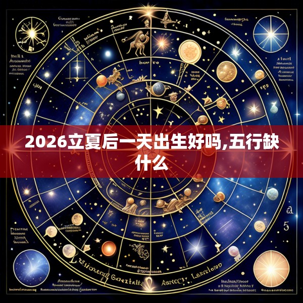 2026立夏后一天出生好吗,五行缺什么