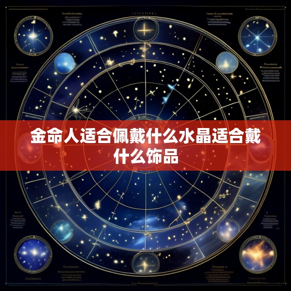 金命人适合佩戴什么水晶适合戴什么饰品