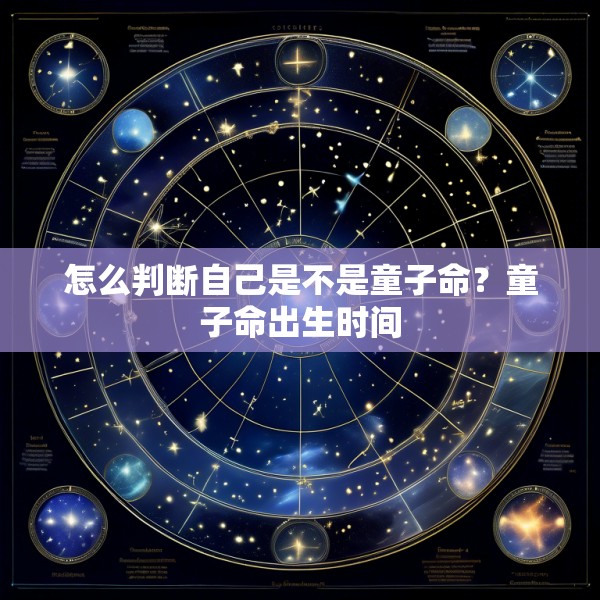 怎么判断自己是不是童子命？童子命出生时间