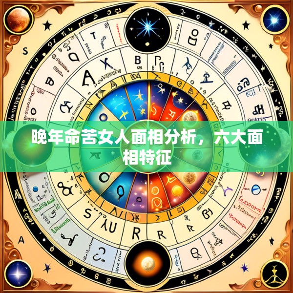 晚年命苦女人面相分析,六大面相特征