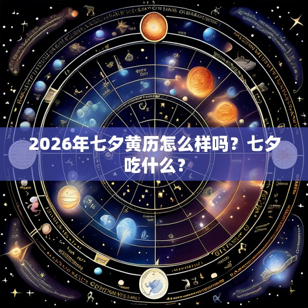 2026年七夕黄历怎么样吗？七夕吃什么？