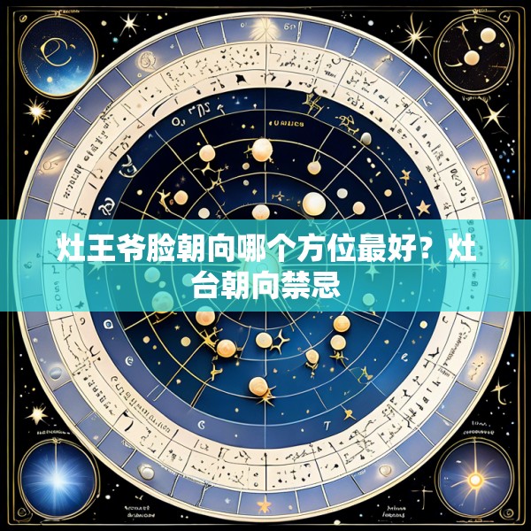 灶王爷脸朝向哪个方位最好?灶台朝向禁忌