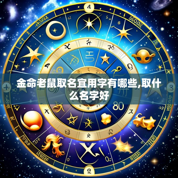 金命老鼠取名宜用字有哪些,取什么名字好
