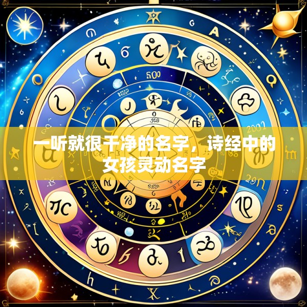 一听就很干净的名字，诗经中的女孩灵动名字