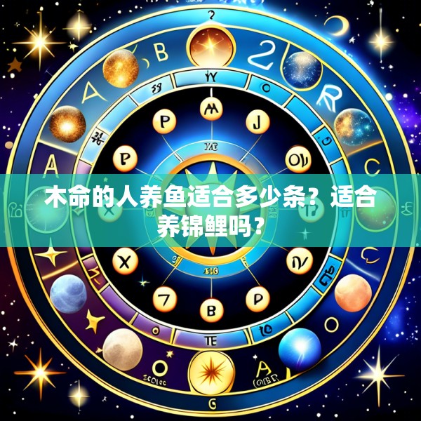 木命的人养鱼适合多少条?适合养锦鲤吗?