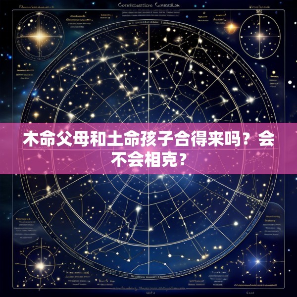 木命父母和土命孩子合得来吗？会不会相克？