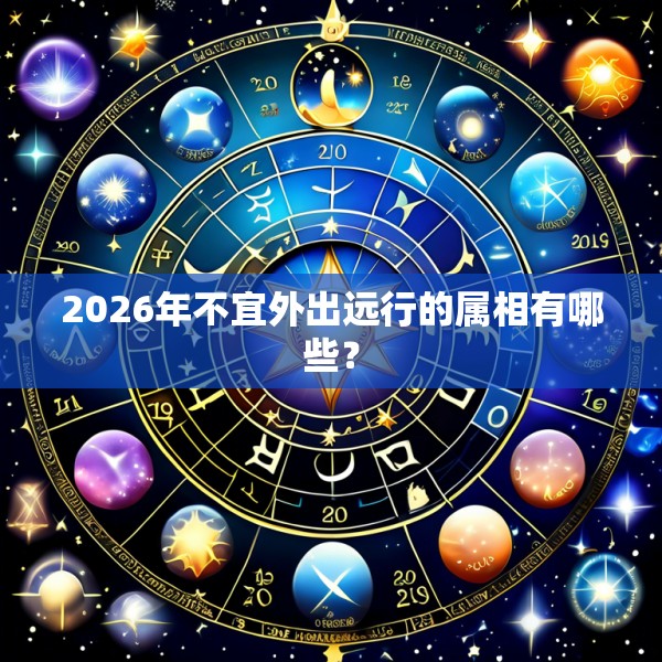 2026年不宜外出远行的属相有哪些?