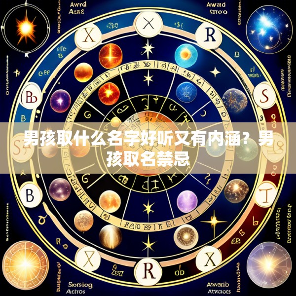 男孩取什么名字好听又有内涵？男孩取名禁忌