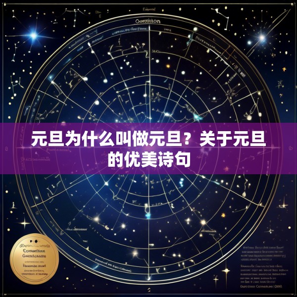 元旦为什么叫做元旦？关于元旦的优美诗句