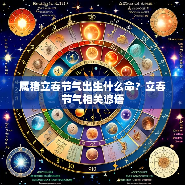 属猪立春节气出生什么命？立春节气相关谚语