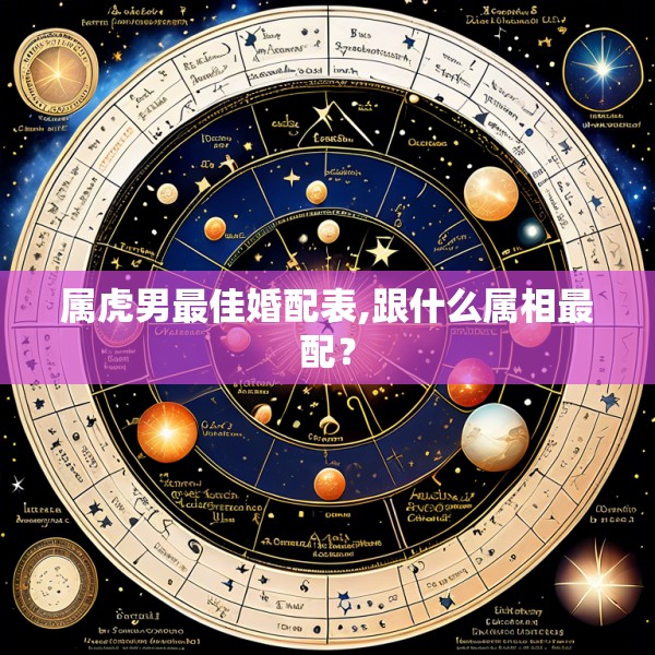 属虎男最佳婚配表,跟什么属相最配？