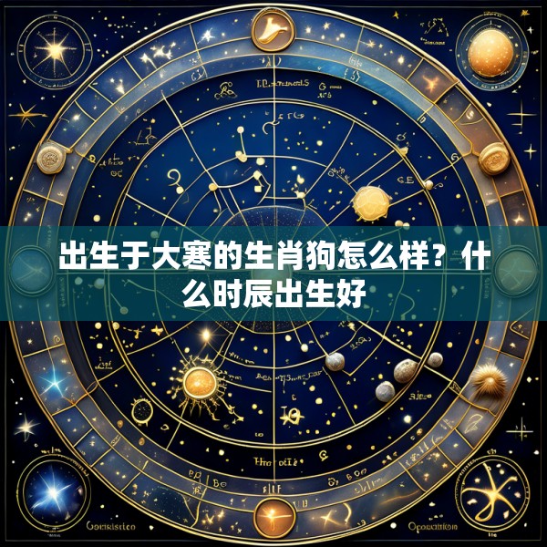 出生于大寒的生肖狗怎么样？什么时辰出生好