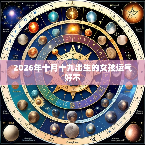 2026年十月十九出生的女孩运气好不