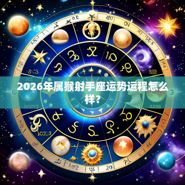 2026年属猴射手座运势运程怎么样？