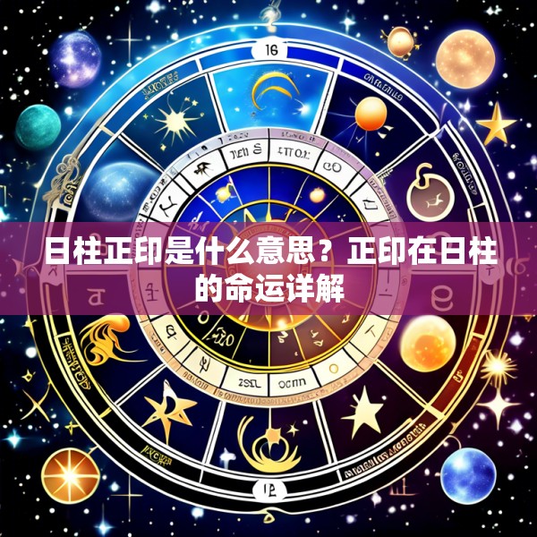日柱正印是什么意思？正印在日柱的命运详解