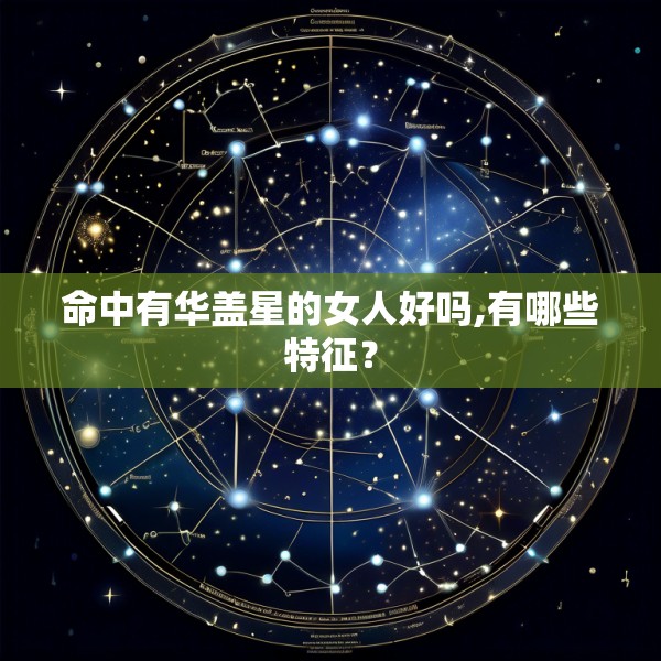命中有华盖星的女人好吗,有哪些特征？