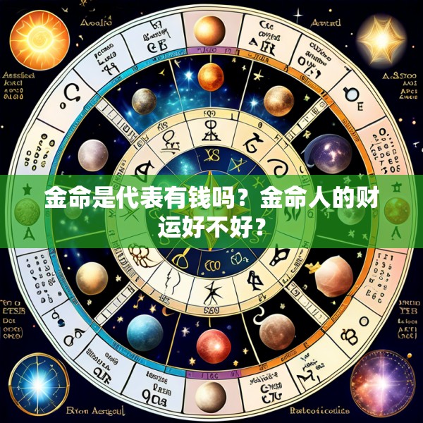 金命是代表有钱吗？金命人的财运好不好？