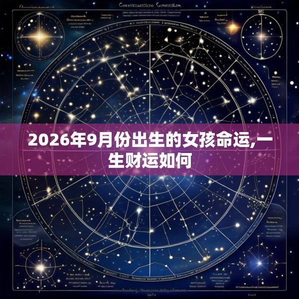 2026年9月份出生的女孩命运,一生财运如何