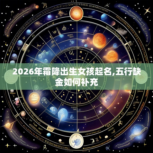 2026年霜降出生女孩起名,五行缺金如何补充