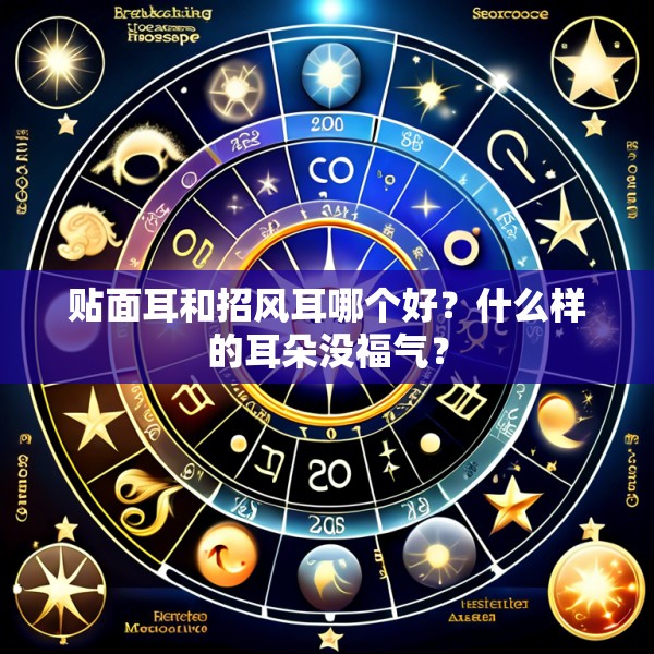 贴面耳和招风耳哪个好？什么样的耳朵没福气？