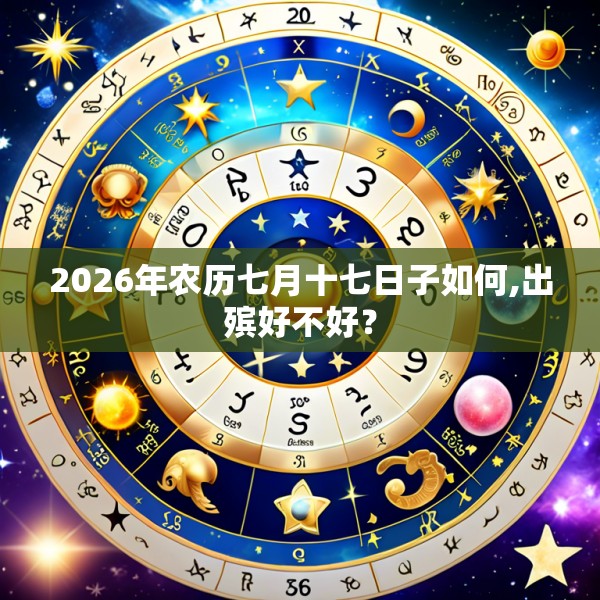 2026年农历七月十七日子如何,出殡好不好?