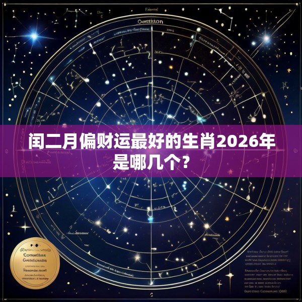 闰二月偏财运最好的生肖2026年是哪几个?