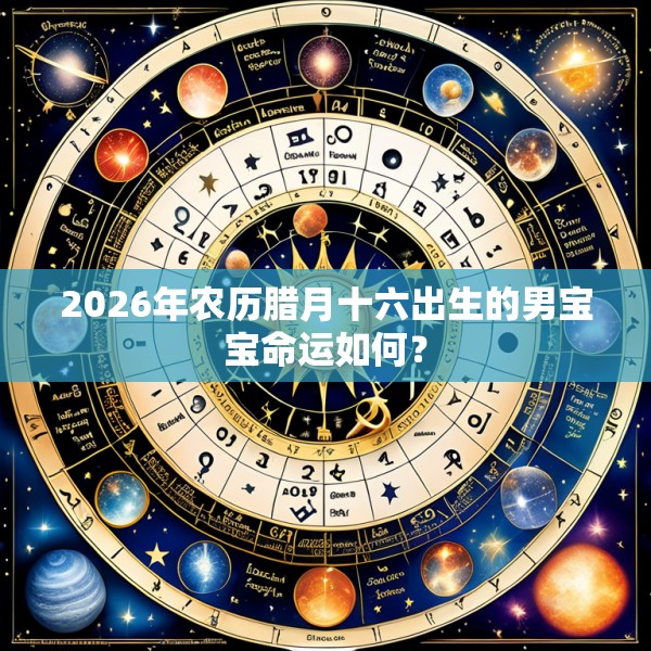 2026年农历腊月十六出生的男宝宝命运如何？