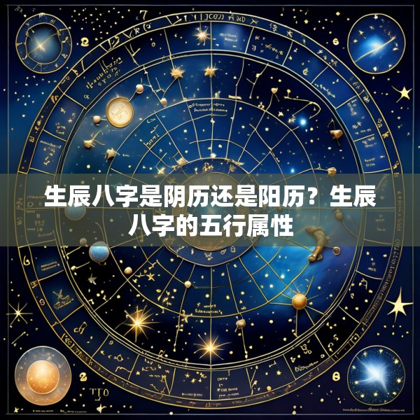 生辰八字是阴历还是阳历？生辰八字的五行属性