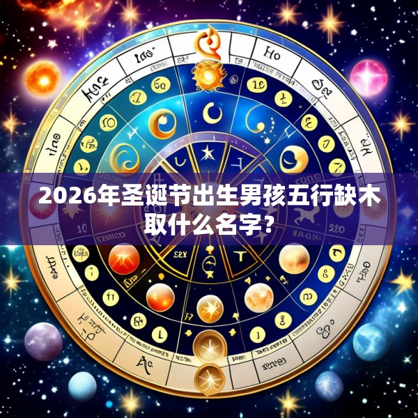2026年圣诞节出生男孩五行缺木取什么名字？