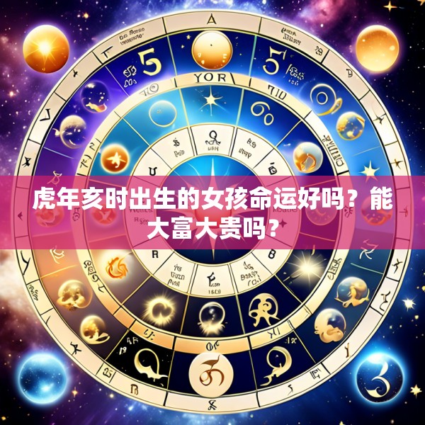 虎年亥时出生的女孩命运好吗？能大富大贵吗？