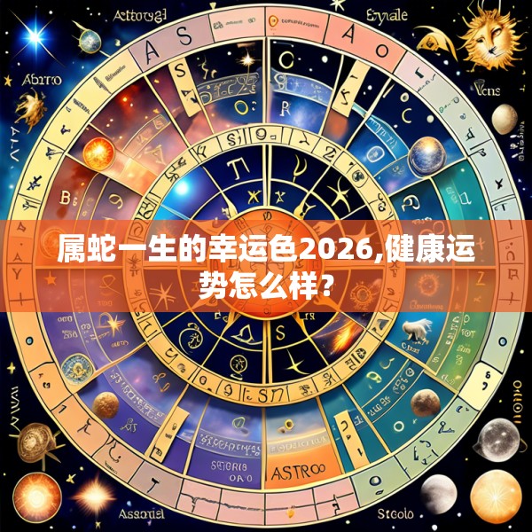 属蛇一生的幸运色2026,健康运势怎么样？
