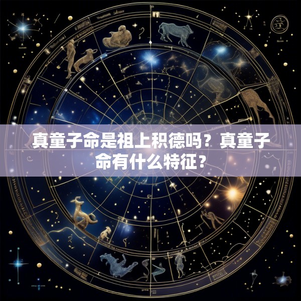 真童子命是祖上积德吗？真童子命有什么特征？