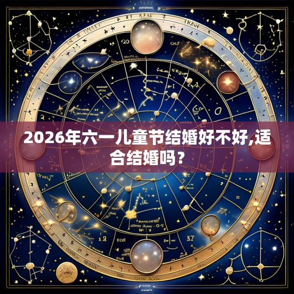 2026年六一儿童节结婚好不好,适合结婚吗？