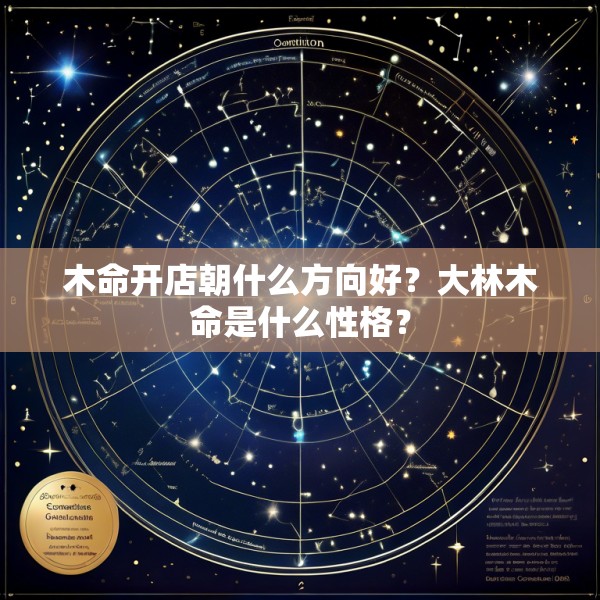 木命开店朝什么方向好?大林木命是什么性格?