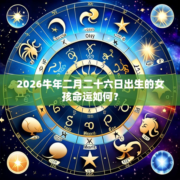 2026牛年二月二十六日出生的女孩命运如何?