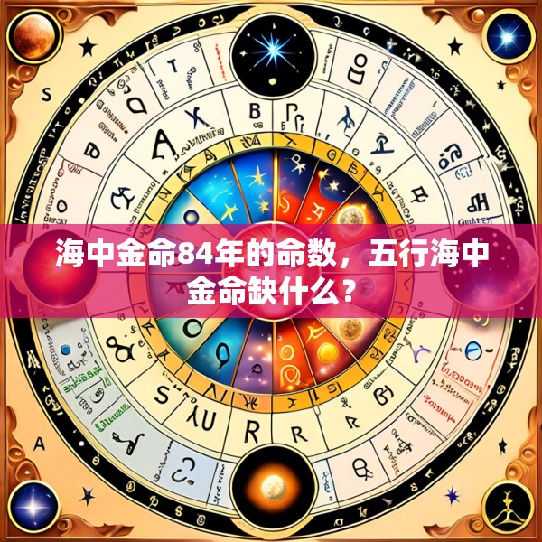 海中金命84年的命数，五行海中金命缺什么？