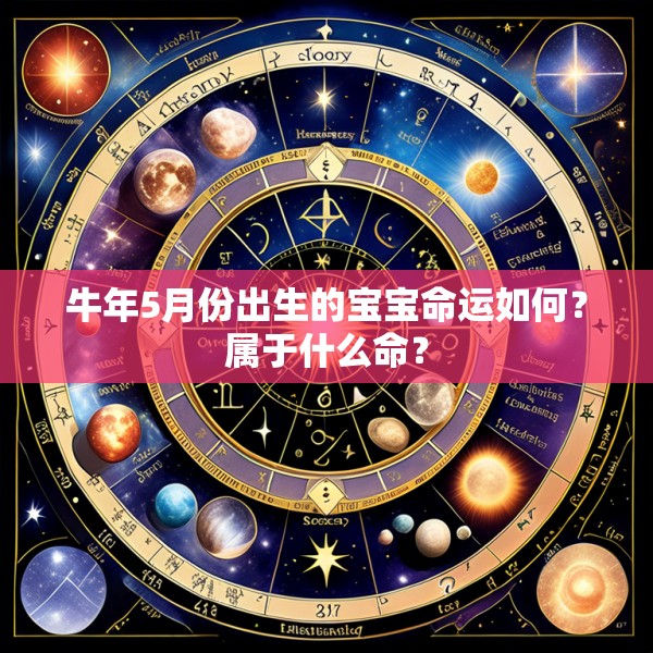 牛年5月份出生的宝宝命运如何?属于什么命?