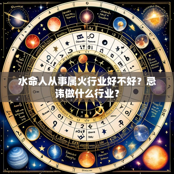 水命人从事属火行业好不好？忌讳做什么行业？