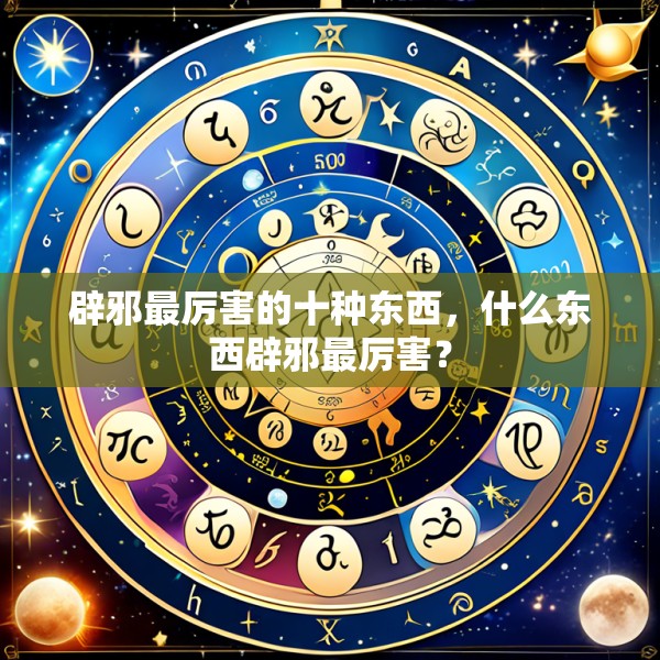 辟邪最厉害的十种东西,什么东西辟邪最厉害?