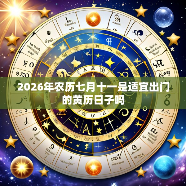 2026年农历七月十一是适宜出门的黄历日子吗