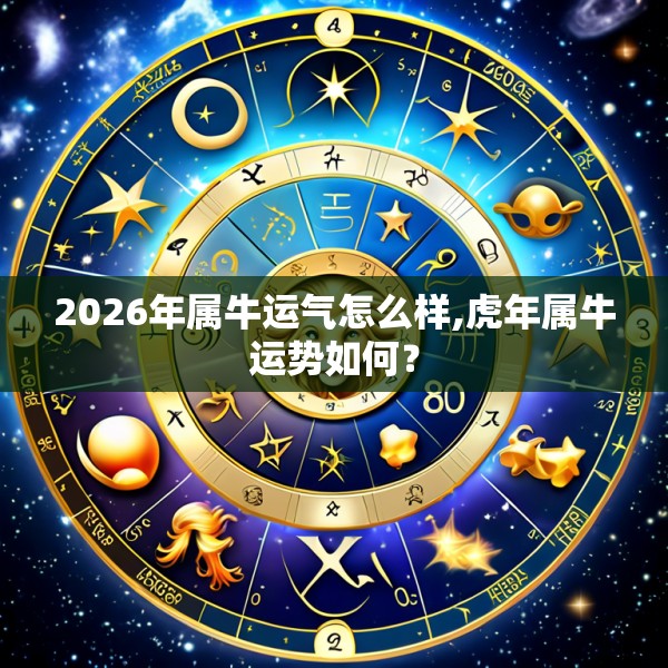 2026年属牛运气怎么样,虎年属牛运势如何?