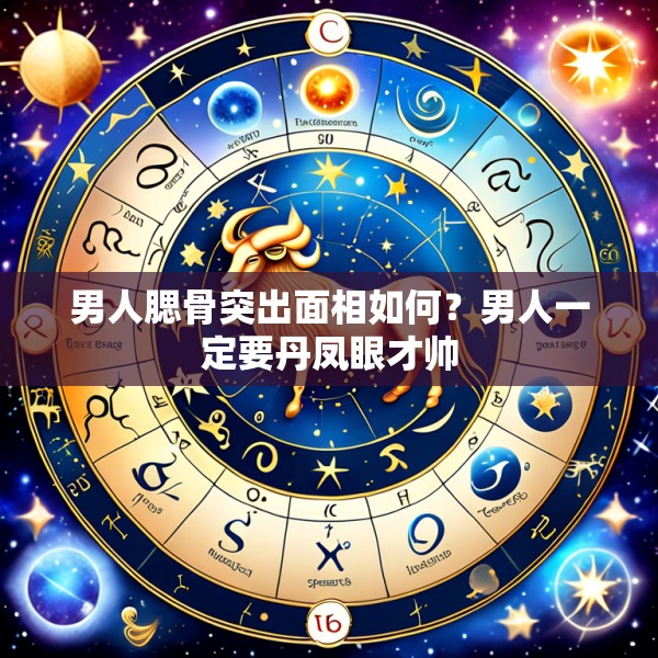 男人腮骨突出面相如何？男人一定要丹凤眼才帅